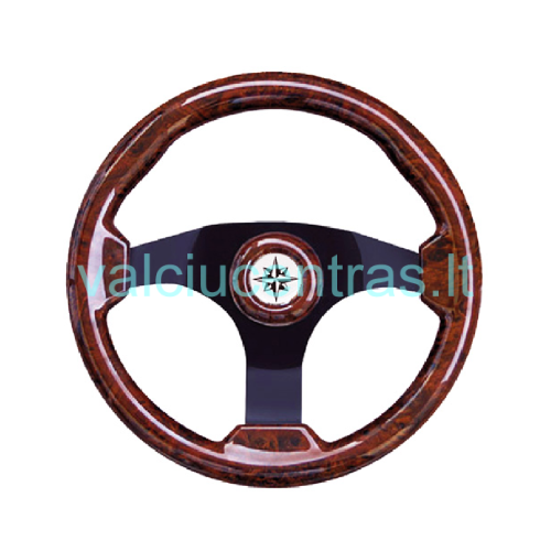 Aukštos kokybės aliuminio vairas 350 mm Aukštos kokybės aliuminio vairas 350 mm